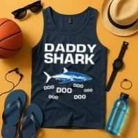 Daddy Shark Doo Tank Top thumb 4