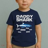 Daddy Shark Doo Toddler T-Shirt thumb 2