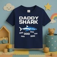 Daddy Shark Doo Toddler T-Shirt thumb 3