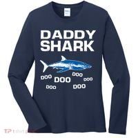 Daddy Shark Doo Women's Long Sleeve Shirt thumb 0