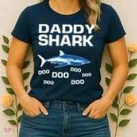 Daddy Shark Doo Women's T-Shirt thumb 2