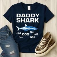 Daddy Shark Doo Women's T-Shirt thumb 3