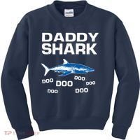 Daddy Shark Doo Kids Sweatshirt thumb 0