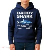 Daddy Shark Doo Kids Hoodie thumb 4
