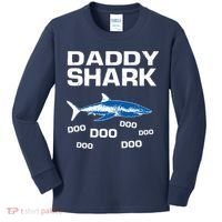 Daddy Shark Doo Kids Long Sleeve Shirt thumb 0