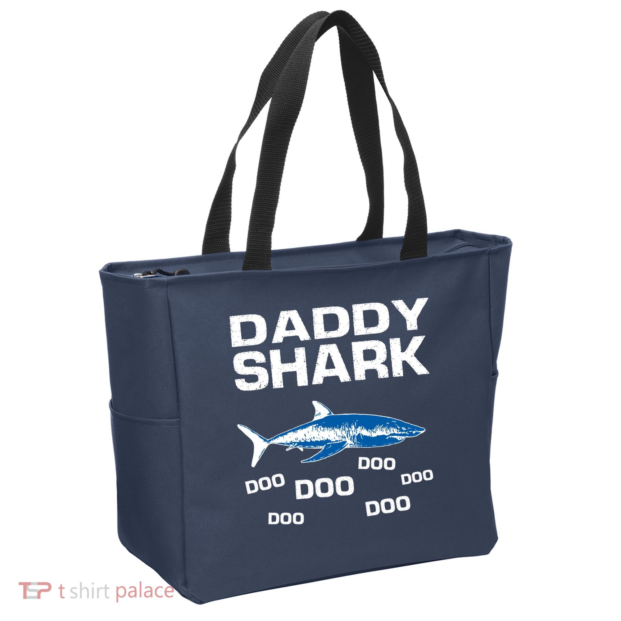 Daddy Shark Doo Tote Bag