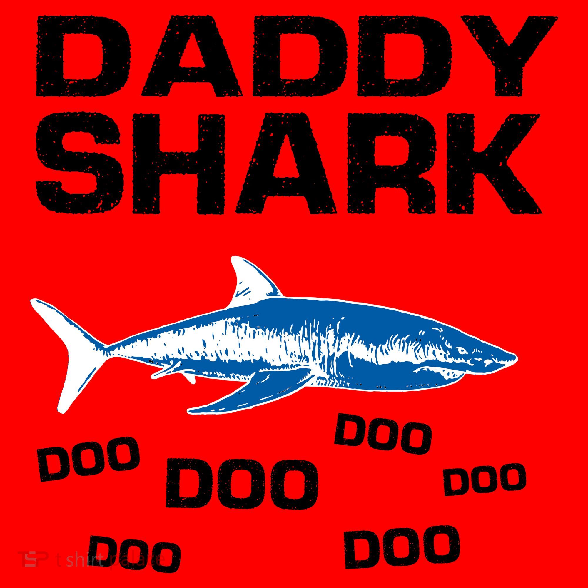 Daddy Shark Doo Santa Hat