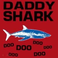 Daddy Shark Doo Christmas Stocking thumb 1