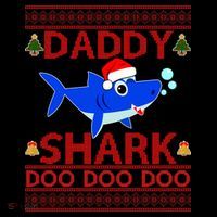 Daddy Shark Doo Doo Cute Ugly Christmas Coffee Mug thumb 5