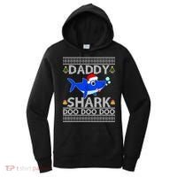 Daddy Shark Doo Doo Cute Ugly Christmas Women's Hoodie thumb 0