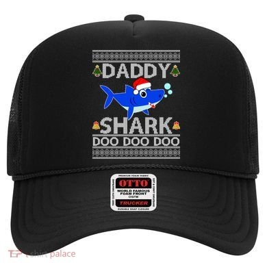 Daddy Shark Doo Doo Cute Ugly Christmas Hat