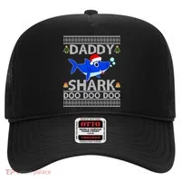 Daddy Shark Doo Doo Cute Ugly Christmas Hat thumb 0