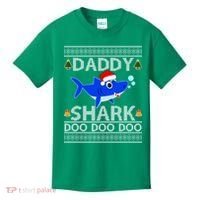 Daddy Shark Doo Doo Cute Ugly Christmas Kids T-Shirt thumb 0