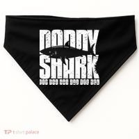 Daddy Shark Doo Doo Doo USA-Made Doggie Bandana thumb 0