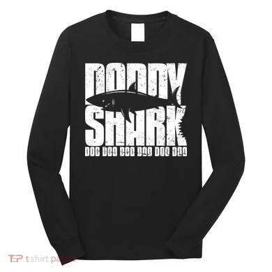 Daddy Shark Doo Doo Doo Long Sleeve Shirt