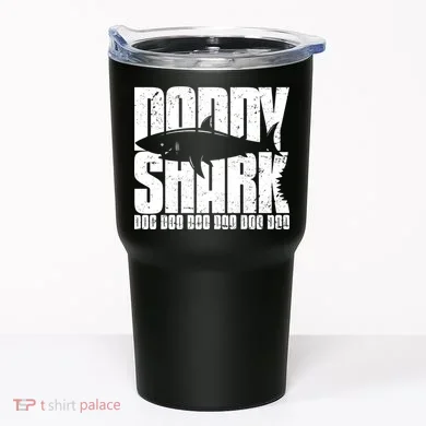 Daddy Shark Doo Doo Doo Tumbler