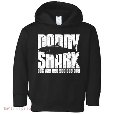 Daddy Shark Doo Doo Doo Toddler Hoodie