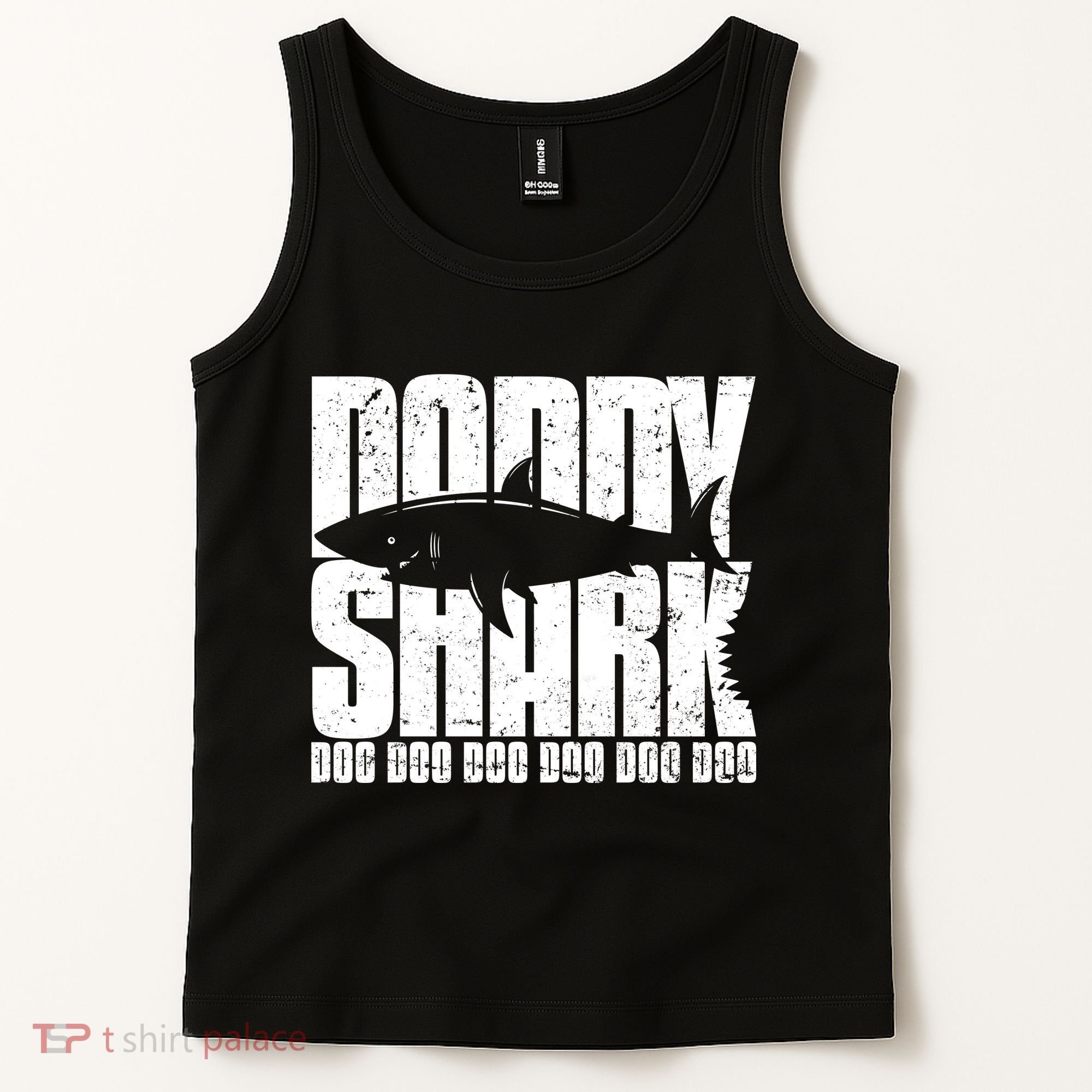 Daddy Shark Doo Doo Doo Tank Top