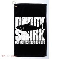 Daddy Shark Doo Doo Doo Golf Towel thumb 0