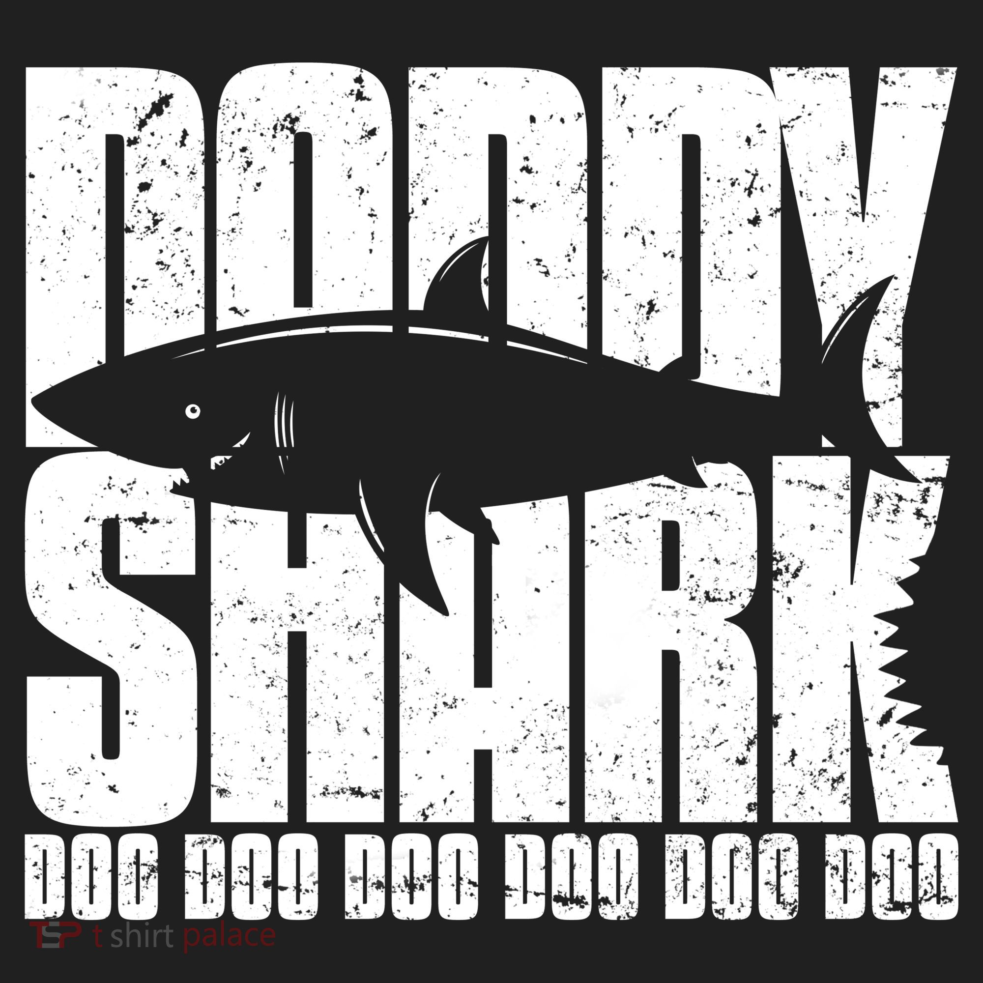 Daddy Shark Doo Doo Doo Golf Towel