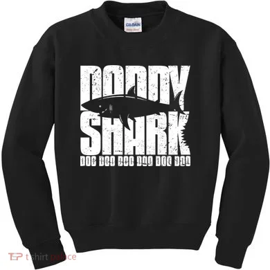 Daddy Shark Doo Doo Doo Kids Sweatshirt