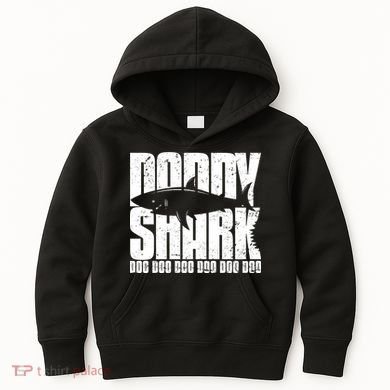 Daddy Shark Doo Doo Doo Kids Hoodie