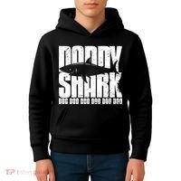 Daddy Shark Doo Doo Doo Kids Hoodie thumb 4