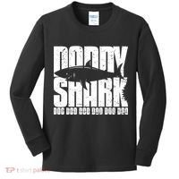 Daddy Shark Doo Doo Doo Kids Long Sleeve Shirt thumb 0