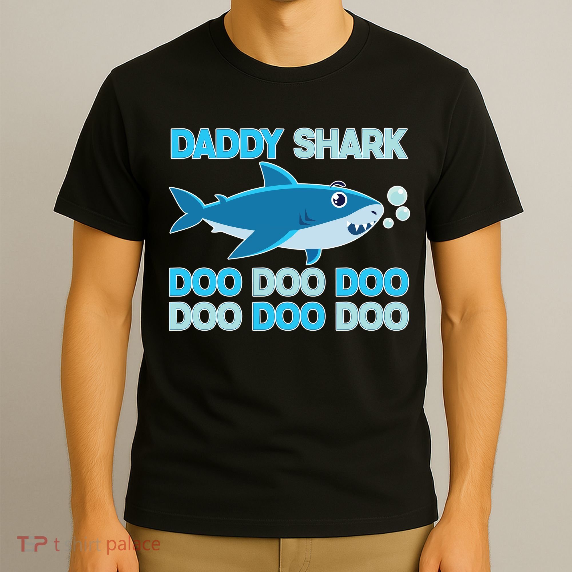 Daddy Shark Doo Doo Doo Funny T-Shirt