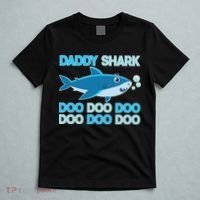 Daddy Shark Doo Doo Doo Funny T-Shirt thumb 5
