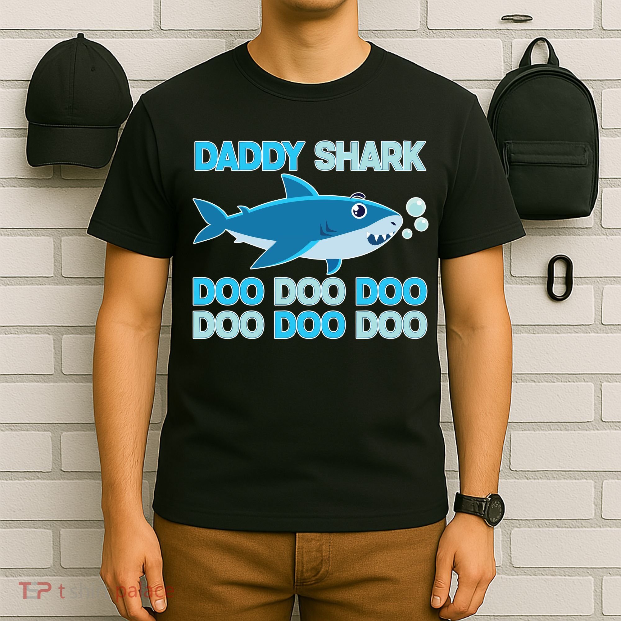 Daddy Shark Doo Doo Doo Funny T-Shirt