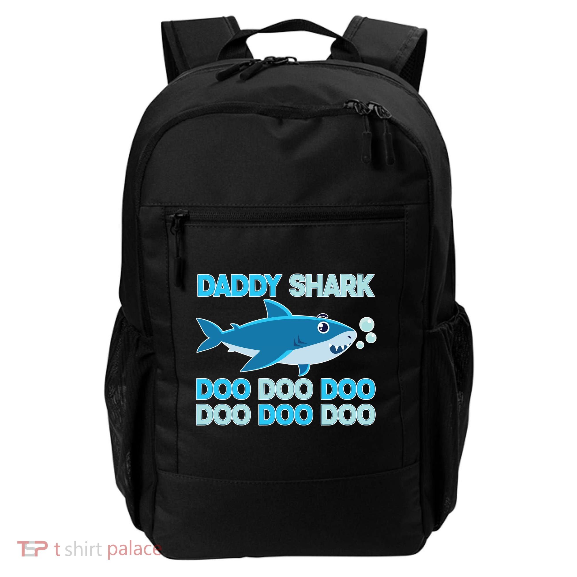 Daddy Shark Doo Doo Doo Funny Backpack