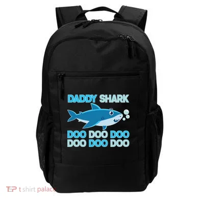 Daddy Shark Doo Doo Doo Funny Backpack