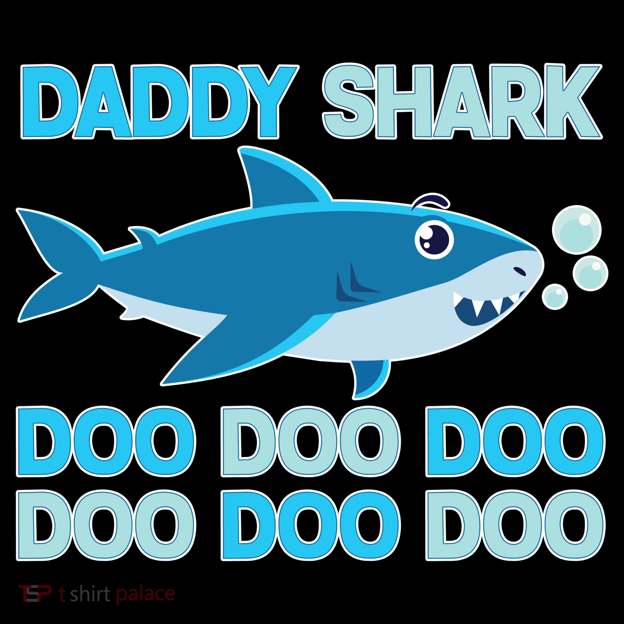 Daddy Shark Doo Doo Doo Funny Bucket Hat