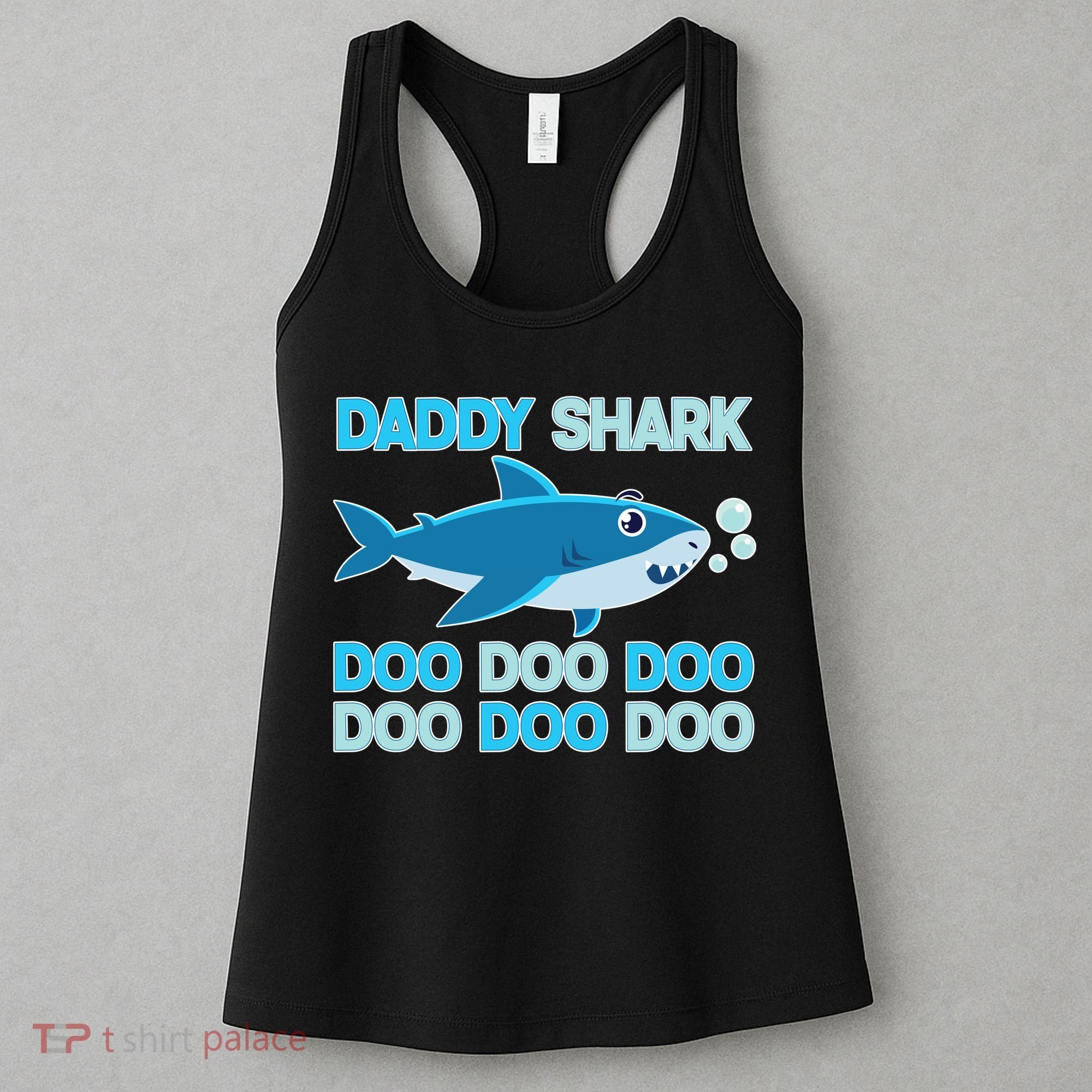 Daddy Shark Doo Doo Doo Funny Women's Tank Top