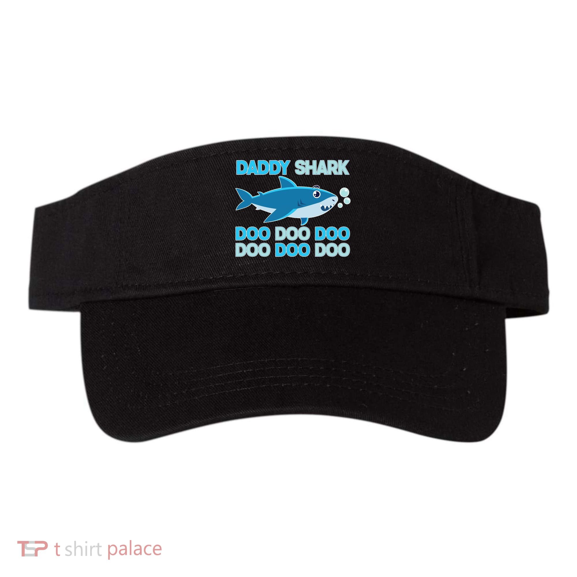 Daddy Shark Doo Doo Doo Funny Visor