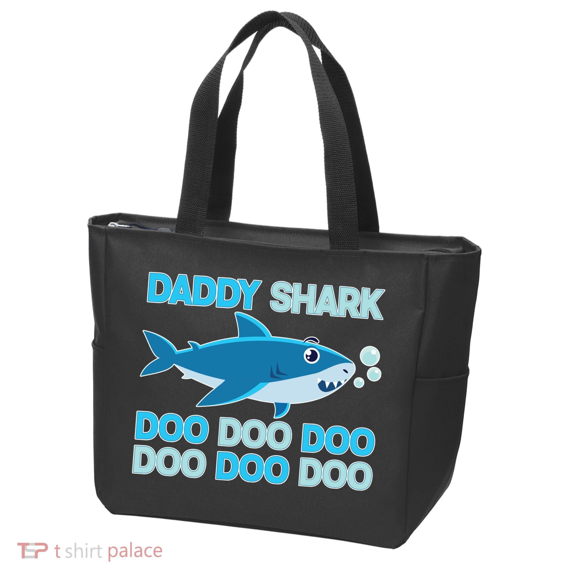 Daddy Shark Doo Doo Doo Funny Tote Bag