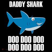 Daddy Shark Funny Cute Backpack thumb 2