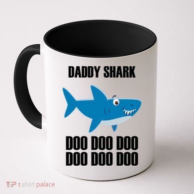 Daddy Shark Funny Cute Coffee Mug