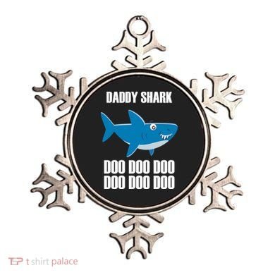 Daddy Shark Funny Cute Ornament