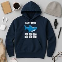 Daddy Shark Funny Cute Hoodie thumb 3