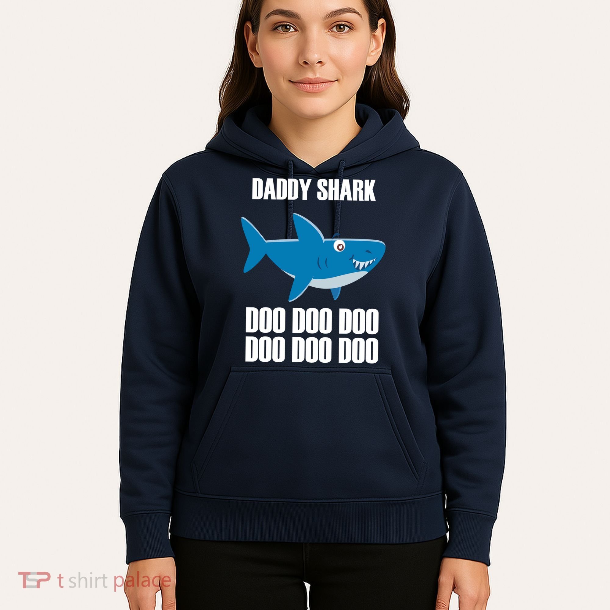 Daddy Shark Funny Cute Hoodie