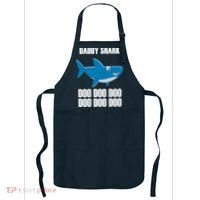 Daddy Shark Funny Cute Apron thumb 0