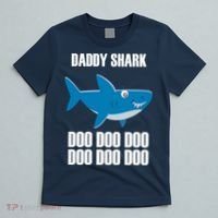 Daddy Shark Funny Cute T-Shirt thumb 5