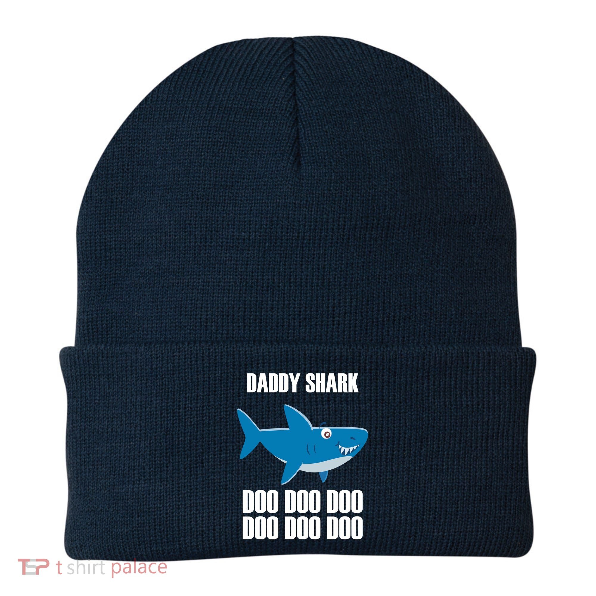 Daddy Shark Funny Cute Beanie