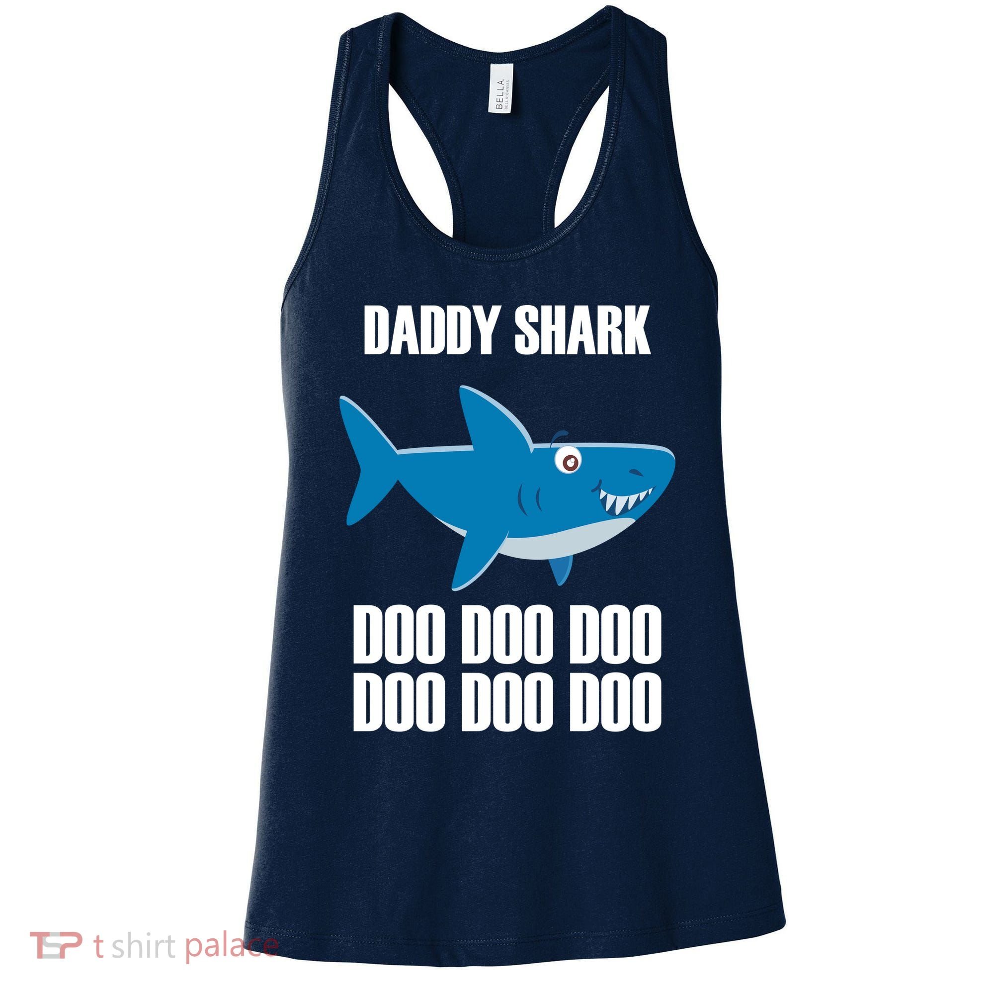 Daddy Shark Funny Cute Women's Tank Top