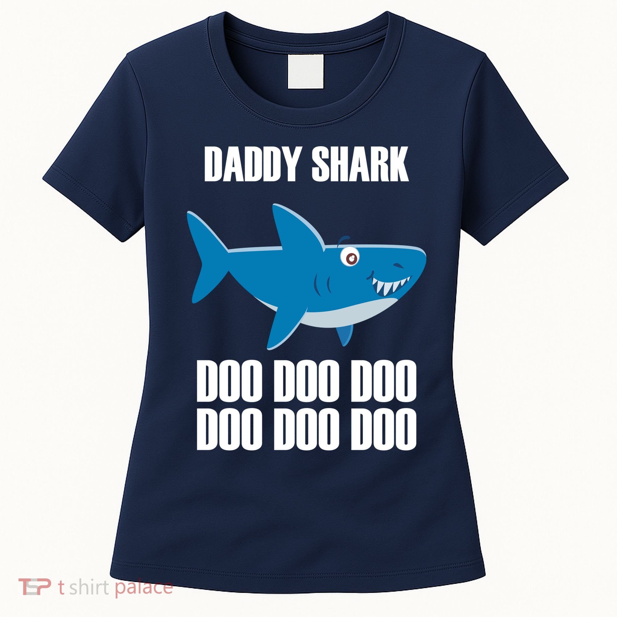 Daddy Shark Funny Cute Women's T-Shirt