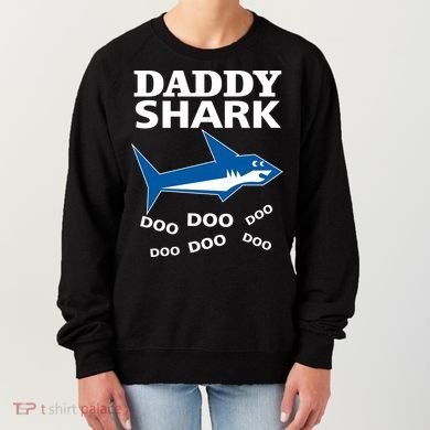 Daddy Shark Funny Dad Women's Sweatshirt