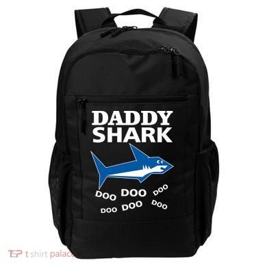 Daddy Shark Funny Dad Backpack
