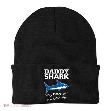 Daddy Shark Funny Dad Beanie